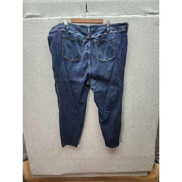 Torrid Womens Mid-Rise Super Skinny Jeans Size 28R Blue Denim Cotton Blend - Picture 2 of 5